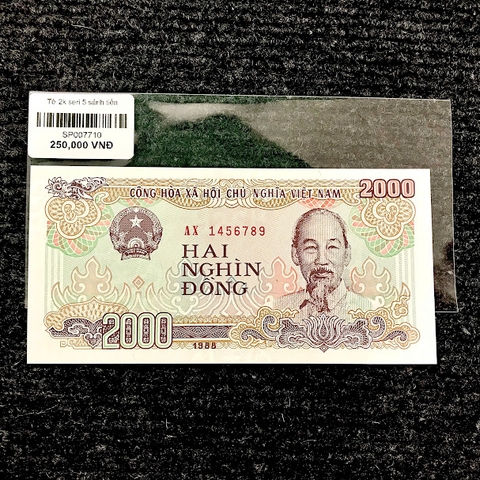 Tờ 2k seri 5 sảnh tiến