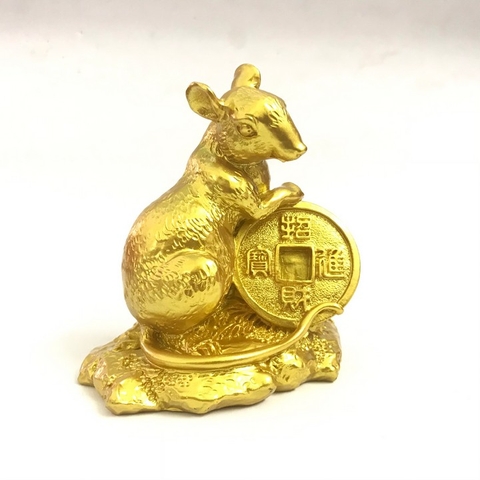 Tượng Con Chuột Vàng