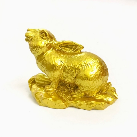 Tượng Con Thỏ Vàng