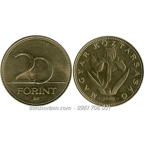 Xu Hungary 20 Forint 1992-2011