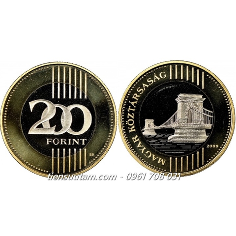 Xu Hungary 200 Forint 2009-2011