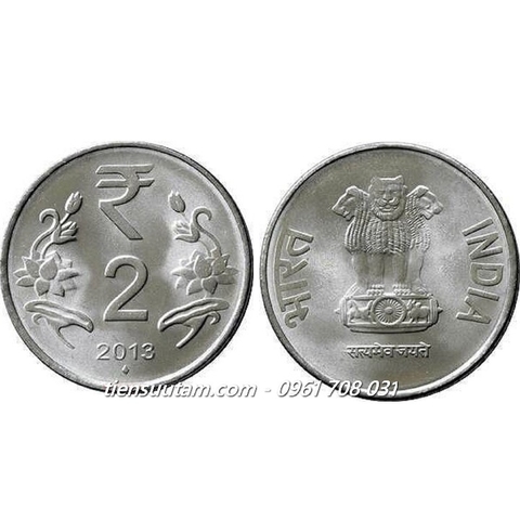 Xu India - Ấn Độ 2 Rupee 2011-2019