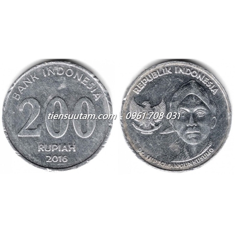 Xu Indonesia 200 Rupiah 2016