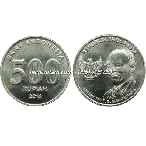 Xu Indonesia 500 Rupiah 2016