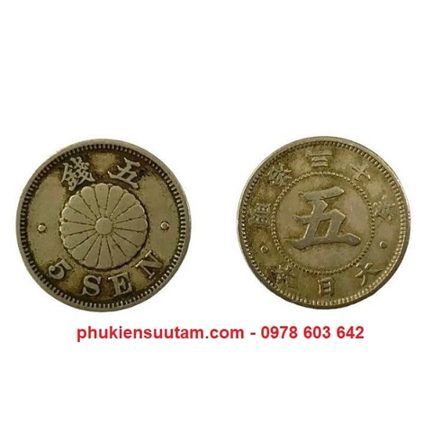 Xu Japan - Nhật 50 Sen 1889-1897 (thời đại Minh Trị)