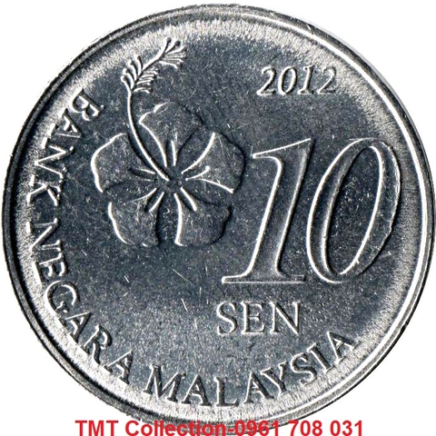 Xu Malaysia 10 Sen 2011-2019