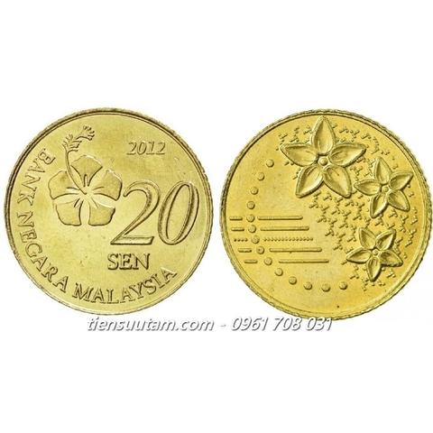 Xu Malaysia 20 Sen 2011-2023