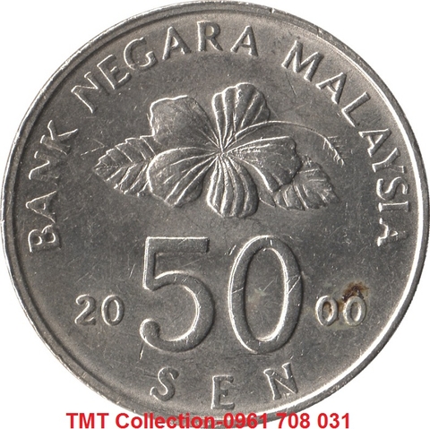 Xu Malaysia 50 Sen 1989-2011