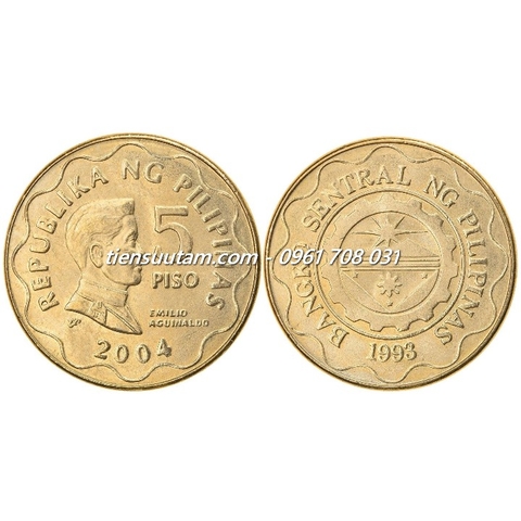 Xu Philippines 5 Piso 1995-2017