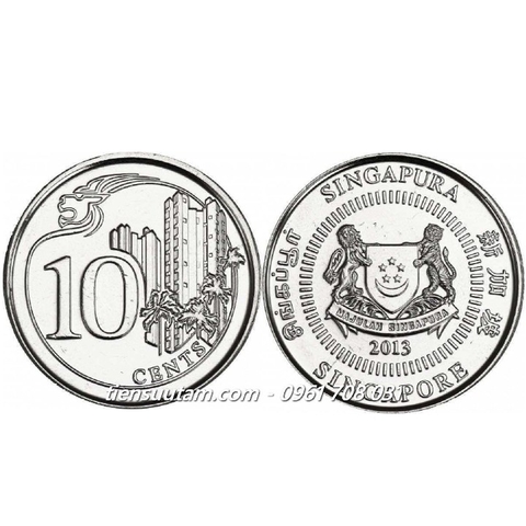 Xu Singapore 10 Cents 2013-2019