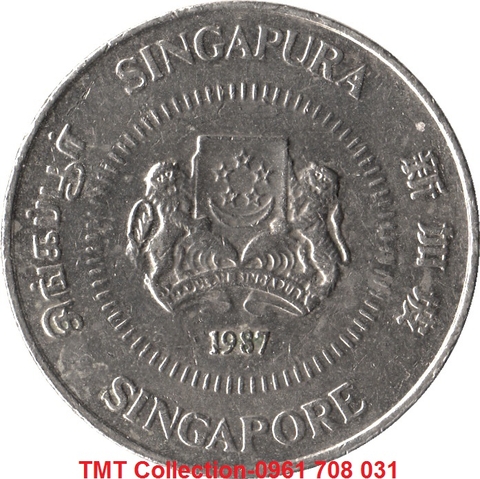 Xu Singapore 50 Cents 1985-1991