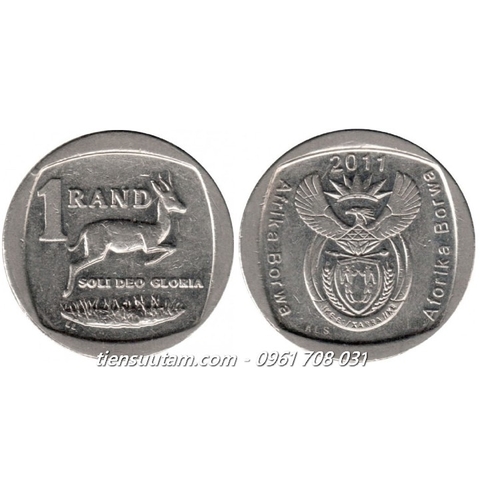 Xu South Africa - Nam Phi 1 Rand 2011-2013