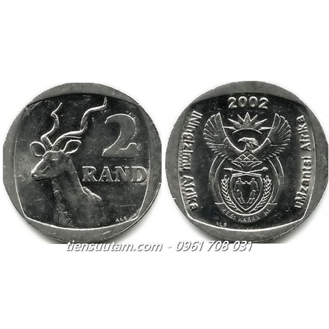 Xu South Africa - Nam Phi 2 Rand 2002-2014