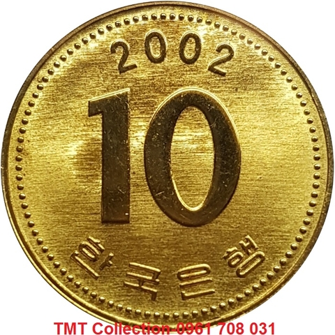 Xu South Korea-Hàn Quốc 10 Won 1983-2006