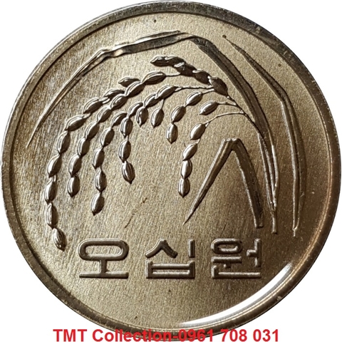 Xu South Korea-Hàn Quốc 50 Won 1983-2019