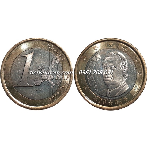 Xu Spain - Tây Ban Nha 1 Euro (Juan Carlos I) 1999-2006