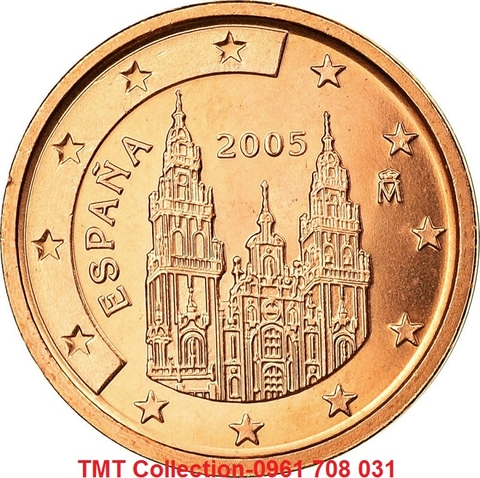 Xu Spain-Tây Ban Nha 2 Euro Cent 1999-2009
