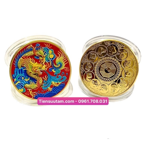 Xu Con Rồng In Màu