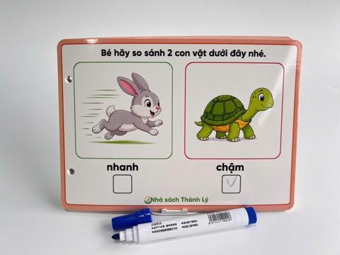 Học liệu Bài tập tư duy SO SÁNH CÁC CẶP ĐỐI LẬP khổ A5