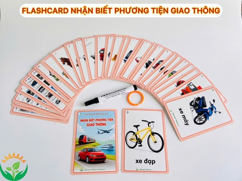 Flashcard nhận biết phương tiện giao thông