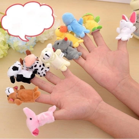 Rối ngón tay 10 con vật