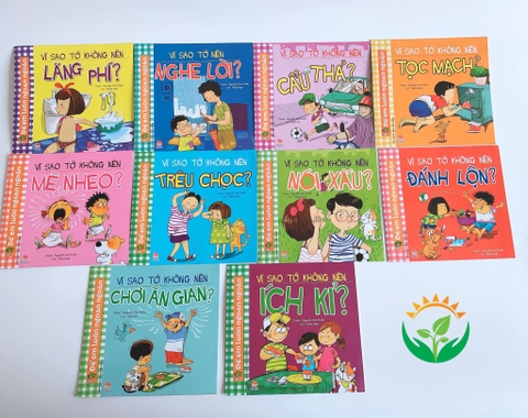 Bộ 10 cuốn truyện Vì sao tớ không nên