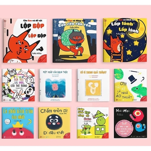 Bộ 11 cuốn Ehon lấp lánh