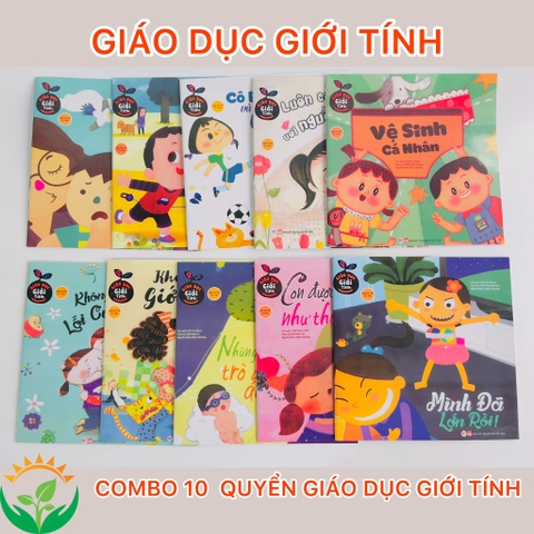 Bộ 10 cuốn giáo dục giới tính