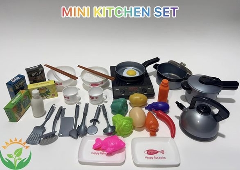 Bộ đồ nấu ăn 36 chi tiết mini
