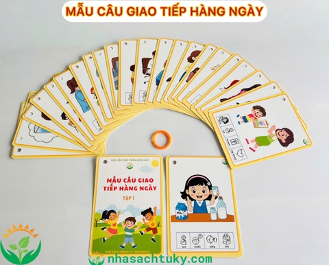 Học liệu Mẫu câu giao tiếp hàng ngày A6