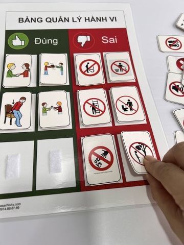 Bảng AAC quản lý hành vi