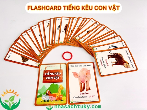 Flashcard tiếng kêu con vật