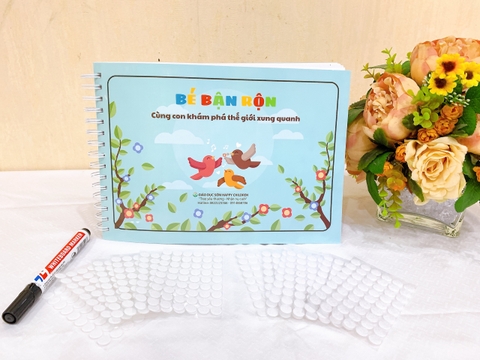 Bộ Sách Bóc Dán - Bé Bận Rộn