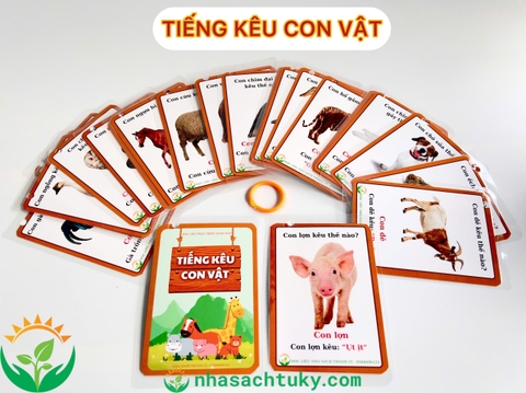 Flashcard tiếng kêu con vật