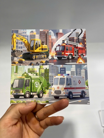 Xếp hình nam châm 6 mặt