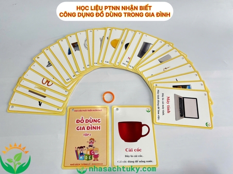 Học liệu Công dụng đồ vật A6 tập 1