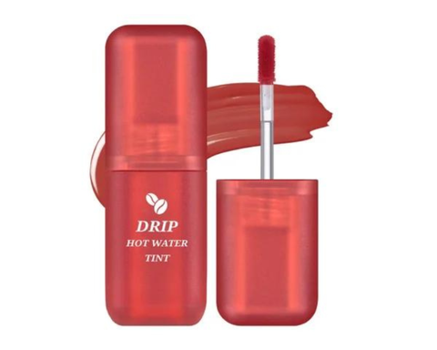 LV08 màu Hồng Trà Sữa - Son Tint Black Rouge Drip Hot Water Tint