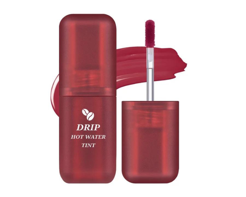 LV10 màu Đỏ Berry - Son Tint Black Rouge Drip Hot Water Tint