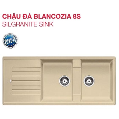 Chậu đá Blancozia 8S silgranite sink (565.76.659)