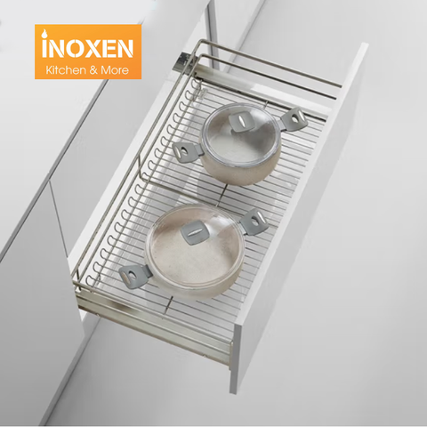 Giá để xoong nồi inox 304 nan dẹt BS304.60/70/80/90 - INOXEN