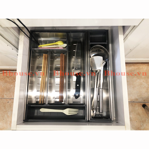 Khay chia ngắn kéo inox HV01.280.103B