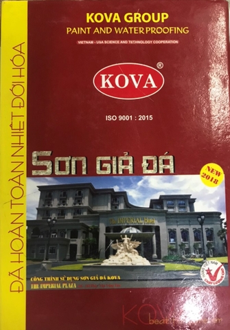 BẢNG MẦU GIẢ ĐÁ KOVA