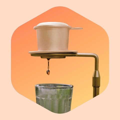 Phin nhôm màu vàng