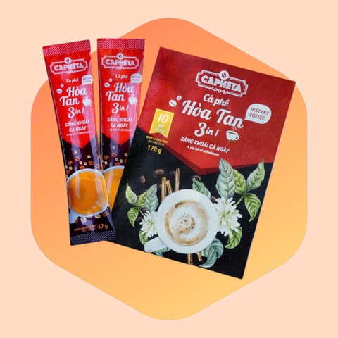 Hòa tan 3in1 (Đỏ - 10)