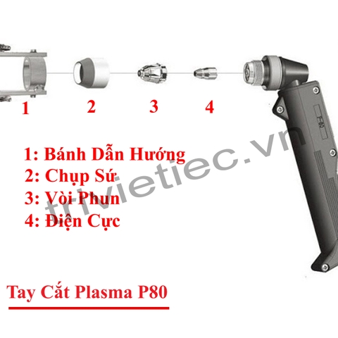 Phụ kiện súng cắt plasma P80 (CUT 80)