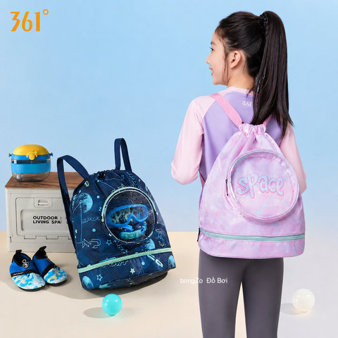 Túi bơi trẻ em 361, đựng đồ chống nước, đeo vai, nhiều ngăn, đi bơi, biển, du lịch