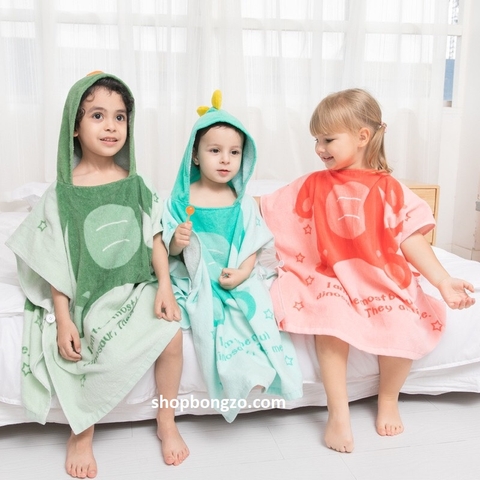 Khăn choàng biển hình khủng long - chống lạnh