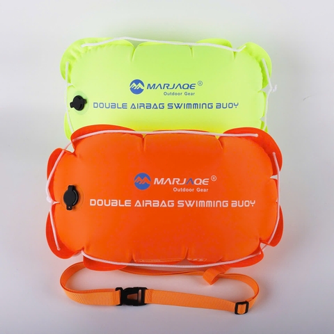 Phao Bơi Đi Biển 2 Túi Khí An Toàn – Phao Nổi Bơi Xa Bờ Nylon PVC Cao Cấp