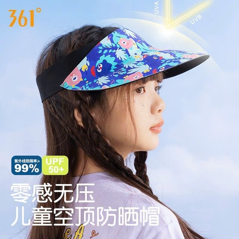 Mũ chống nắng trẻ em, kiểu nửa đầu, chính hãng 361