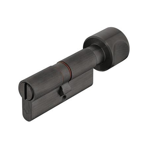 RUỘT KHÓA MỘT ĐẦU VẶN TRÒN MÀU ĐEN KAISER KSCL-180-BS